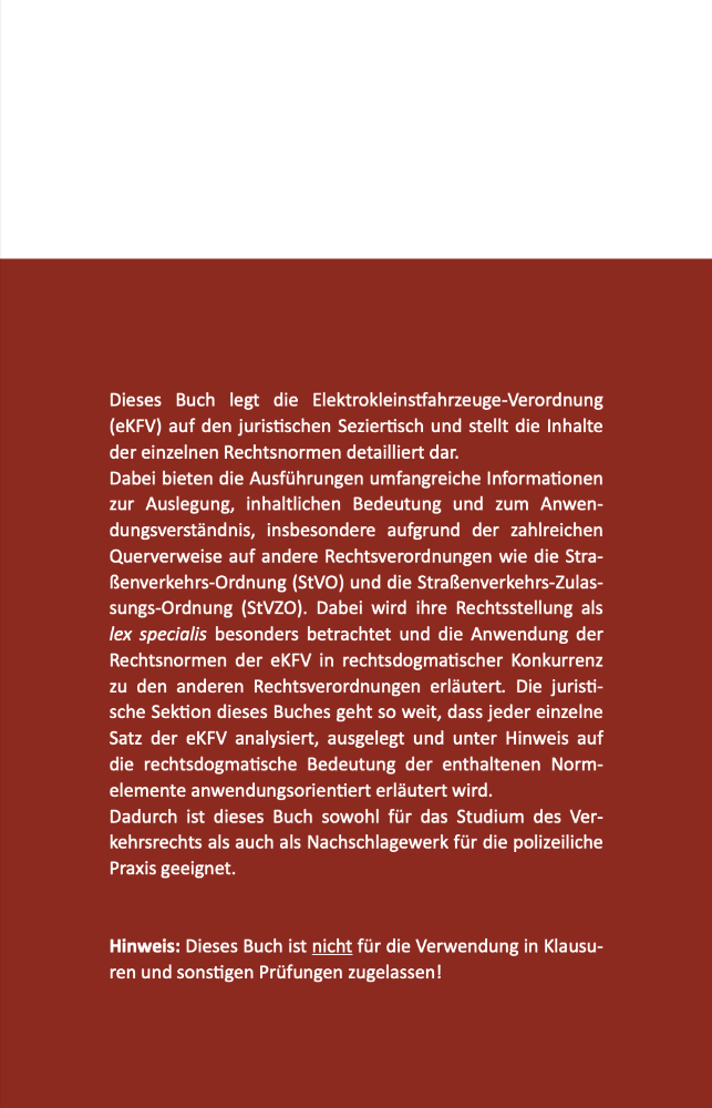 104WKP - WISSEN.kompaktPLUS: Die Elektrokleinstfahrzeuge-Verordnung (eKFV)