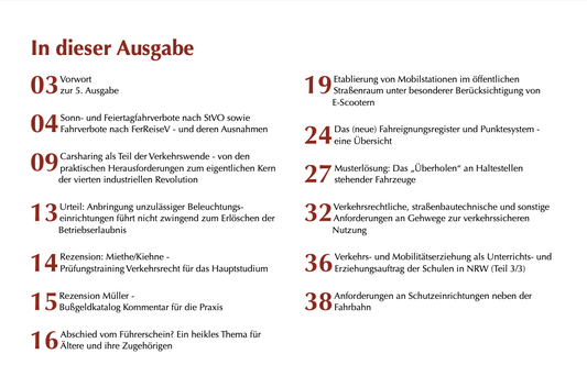 VERKEHR.kompakt: Ausgabe #5